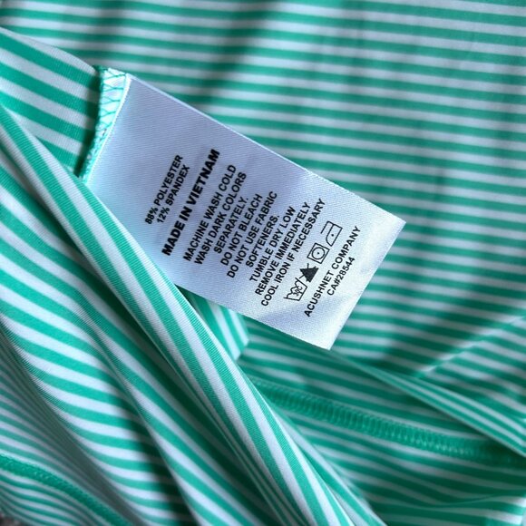 FootJoy Men's Size Small ProDry Stretch Lisle Stripe Polo Shirt - Picture 8 of 10